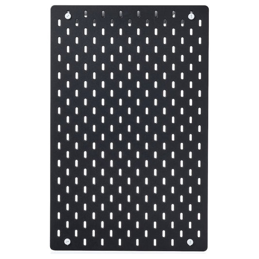 SKÅDIS Pegboard, black 36x56 cm