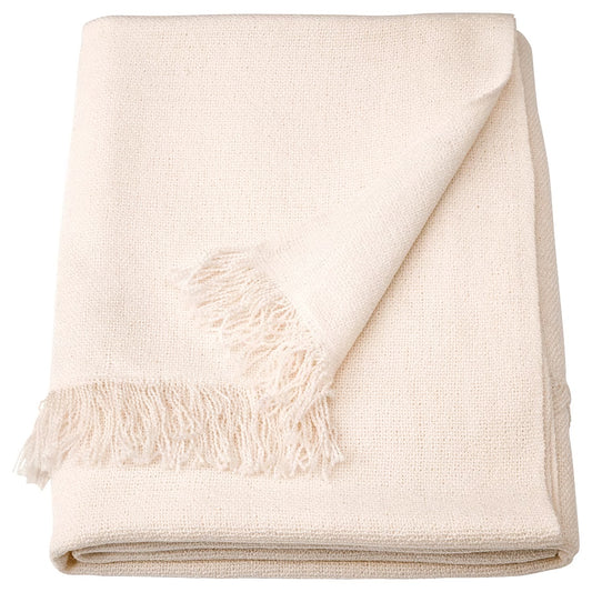 INGRUN Throw, white, 130x170 cm