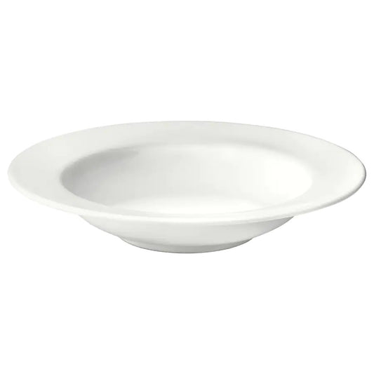 VARDAGEN Deep plate, off-white23 cm