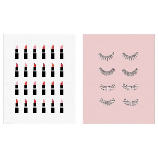 BILD poster 40x50 pink lipstick 2-p