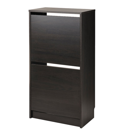 [pre-order] IKEA BISSA Shoe cabinet with 2 compartments, white, 49x28x93 cm