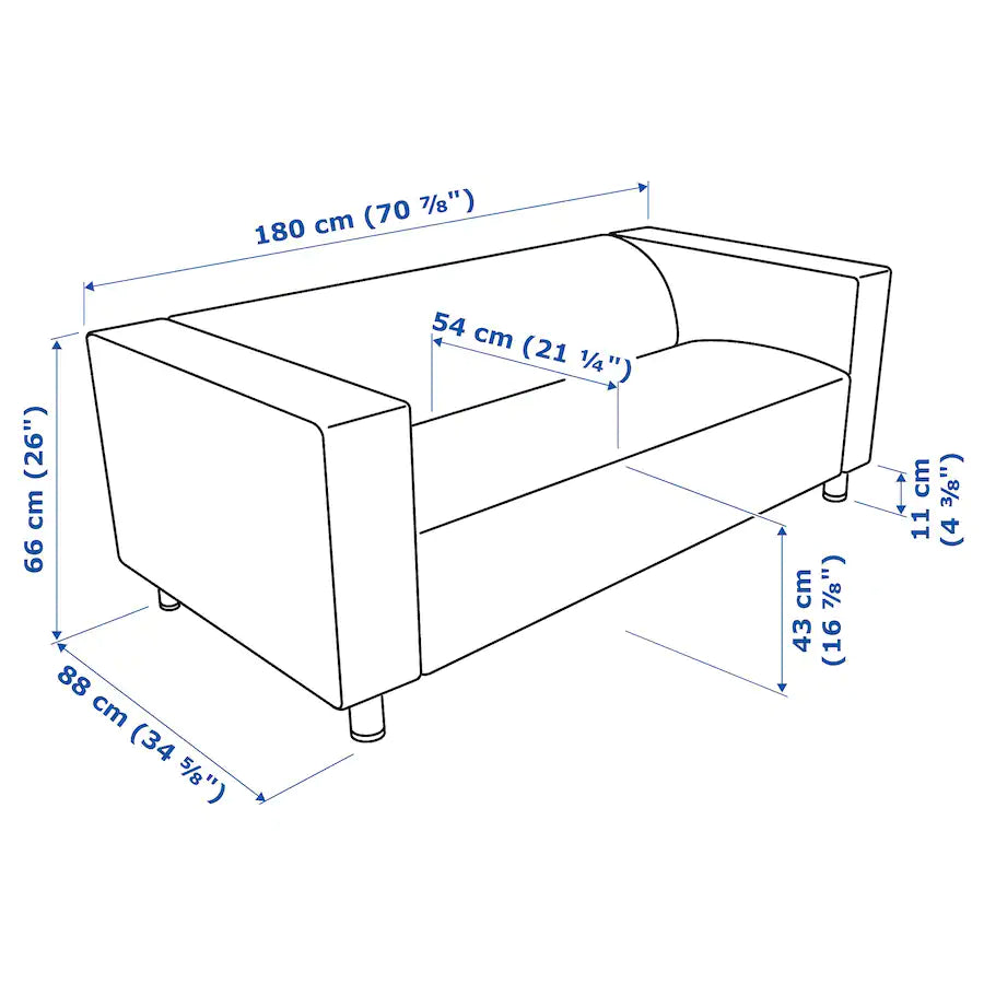 [pre-order] KLIPPAN 2-seat sofa