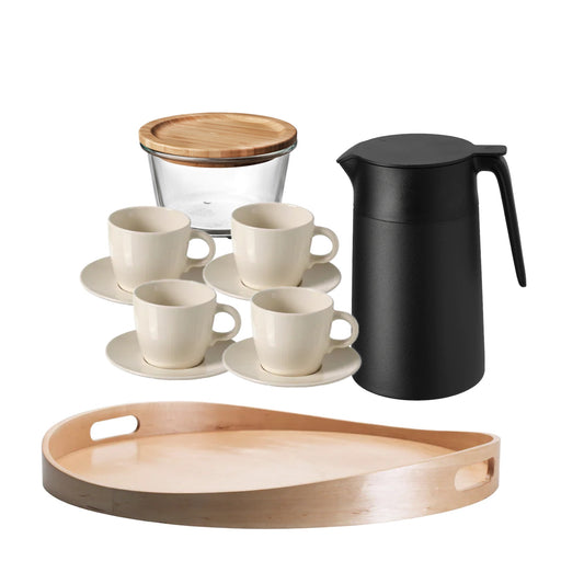 UNDERLATTA/FÄRGKLAR hi-tea set