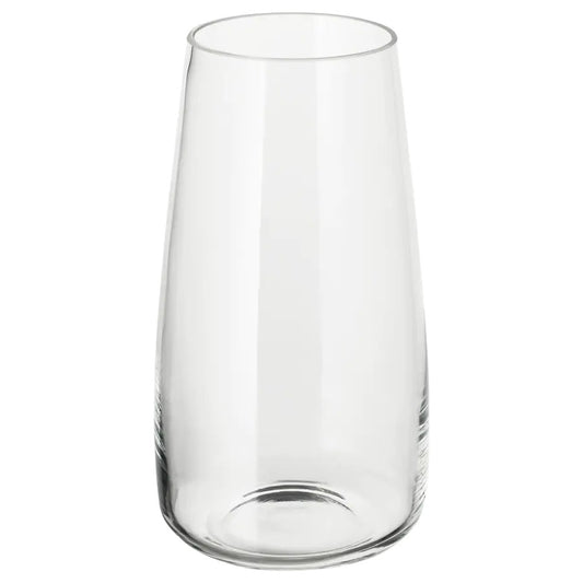BERÄKNA Vase, clear glass30 cm
