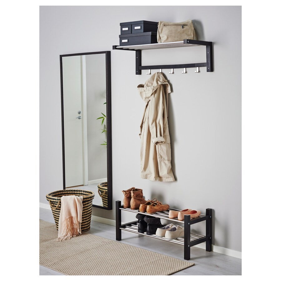 [pre-order] IKEA TJUSIG Hat rack, black, 79 cm
