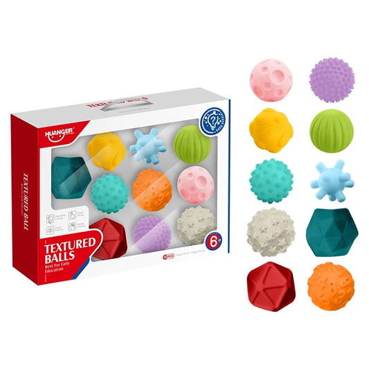 HUANGER Soft Silicone Educational Building block set