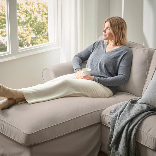 [pre-order] EKTORP 3-seat sofa with chaise longue