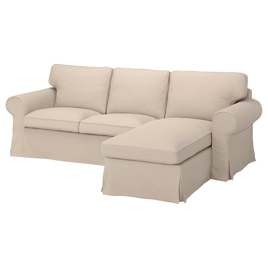 [pre-order] EKTORP 3-seat sofa with chaise longue