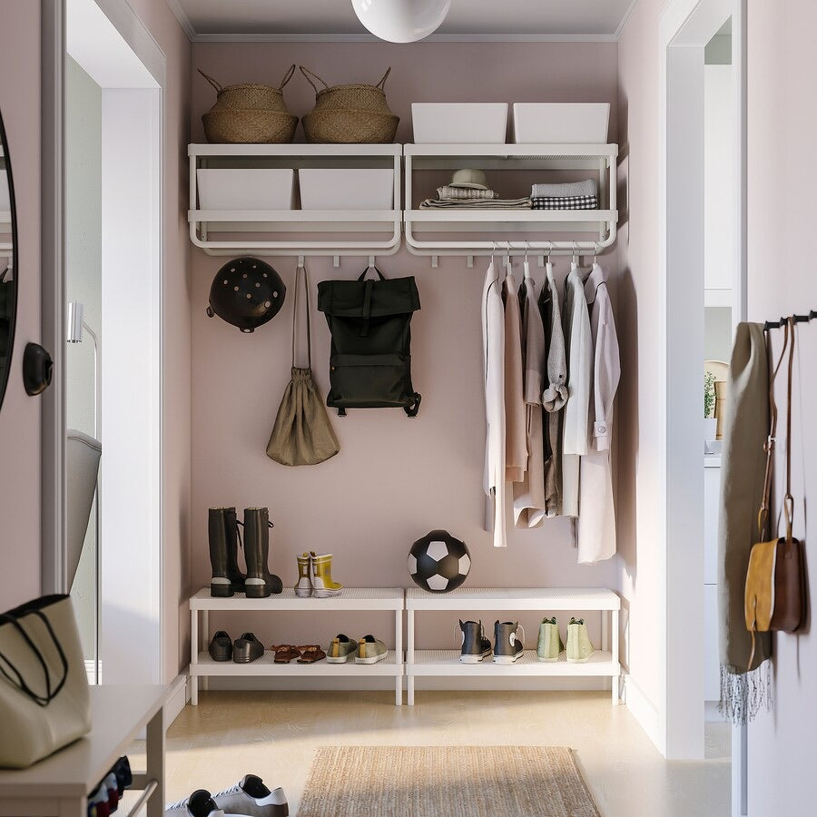 [pre-order] IKEA MACKAPÄR Hat and coat rack, white, 78 cm