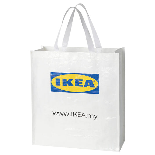 KLAMBY Bag, white, 15x42x38cm