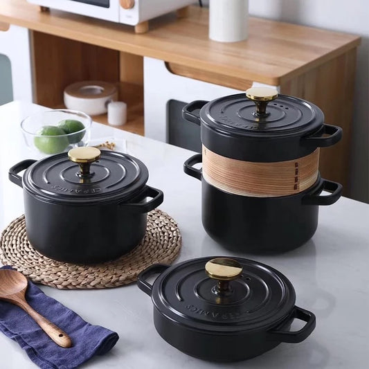 SRÍMUKÄ Japanese Ceramic Casserole