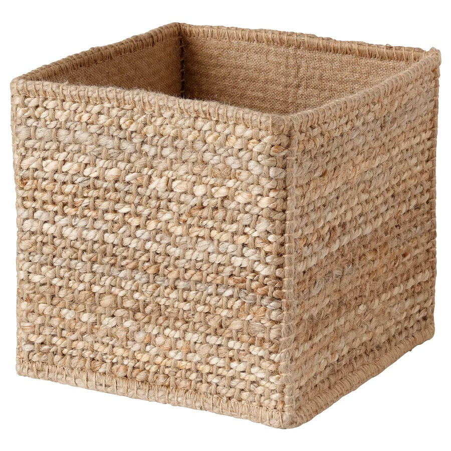 FÖRVIDDEN Basket, handmade/natural30x30x30 cm