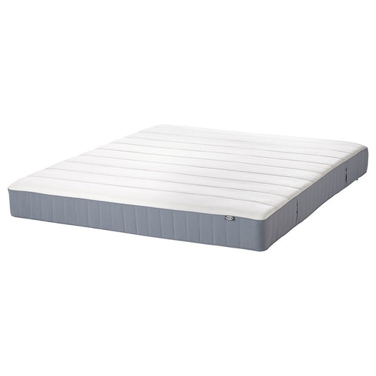 [pre-order] IKEA VESTERÖY Pocket sprung mattress, firm/light blue, 150x200 cm