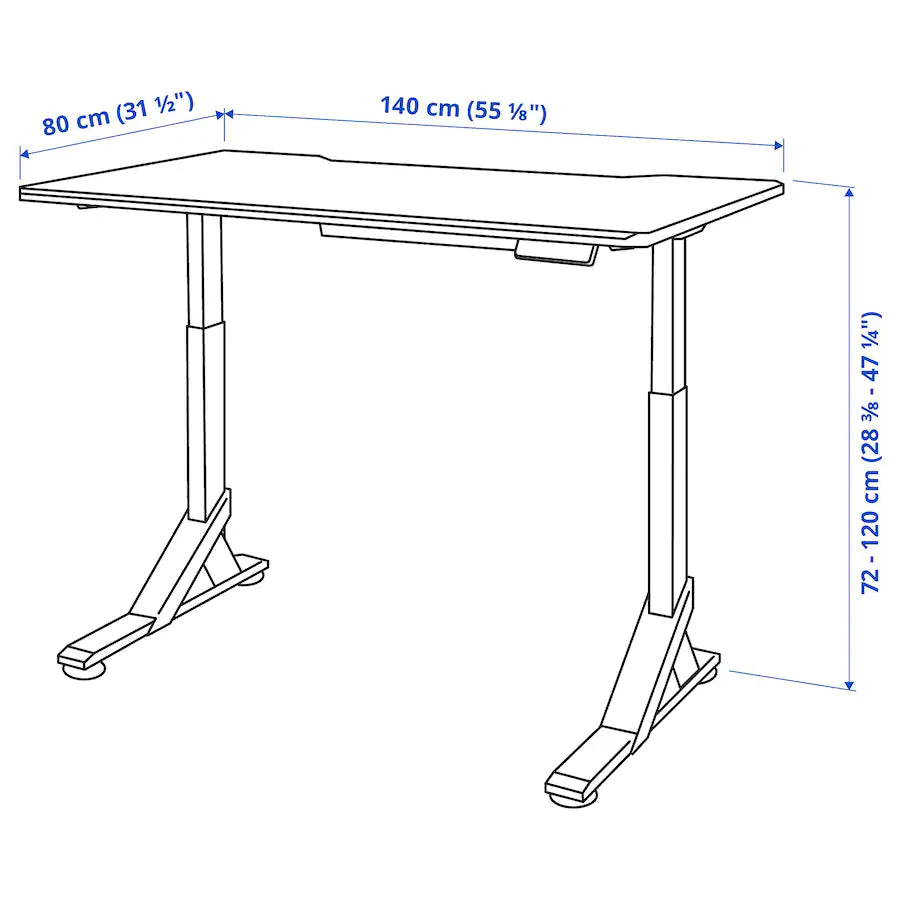 [pre-order] IKEA UPPSPEL Gaming desk, black