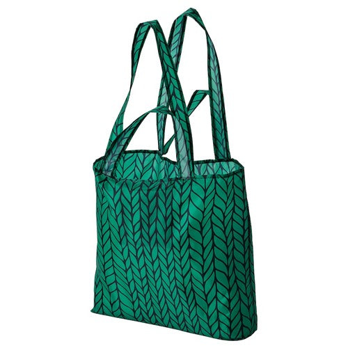 SKYNKE Carrier bag, stripe/black white, 45x36 cm