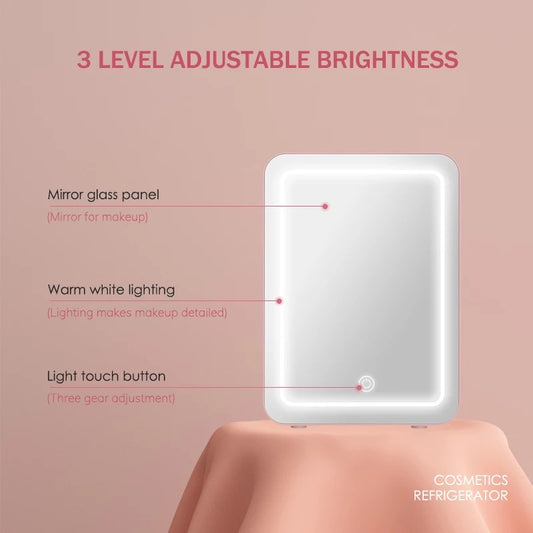 PRIDĒ Cosmetic refrigerator, 4L